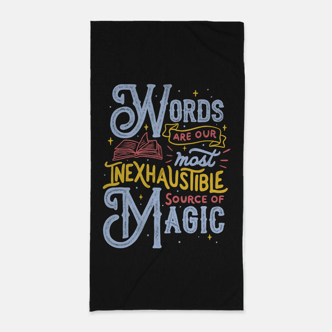 Inexhaustible Source Of Magic-none beach towel-tobefonseca