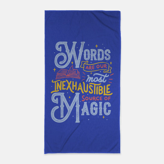 Inexhaustible Source Of Magic-none beach towel-tobefonseca