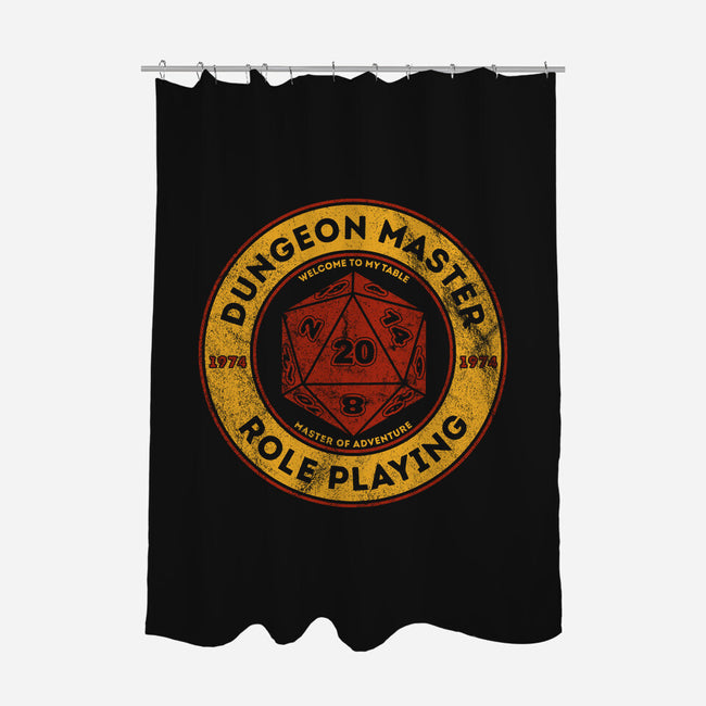 Master Of The Dungeon-none polyester shower curtain-fanfreak1