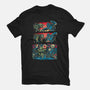 Gojira And The Mushroom Kingdom-womens basic tee-Knegosfield