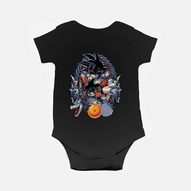 Legendary Saiyan-baby basic onesie-Badbone Collections
