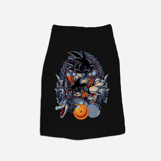 Legendary Saiyan-dog basic pet tank-Badbone Collections