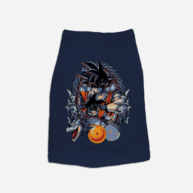 Legendary Saiyan-dog basic pet tank-Badbone Collections