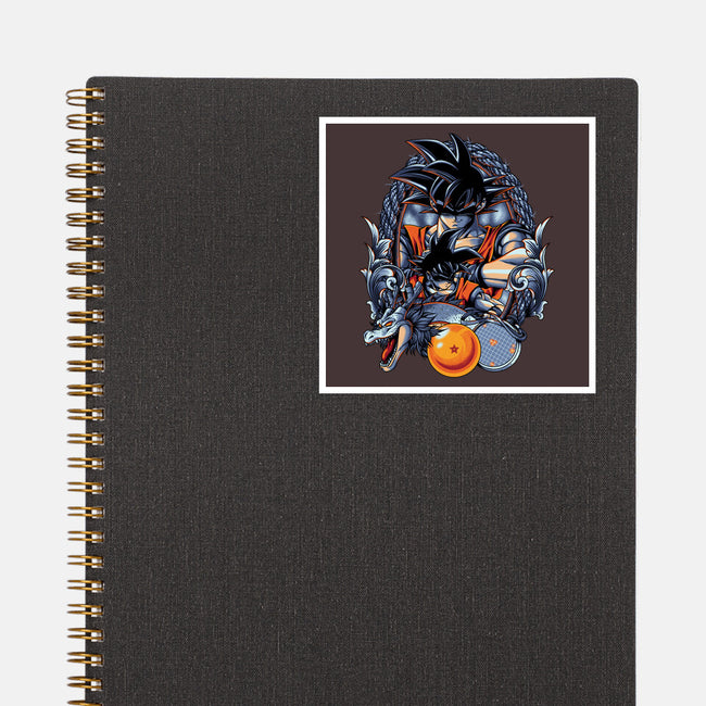 Legendary Saiyan-none glossy sticker-Badbone Collections