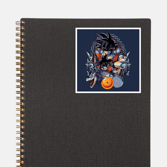 Legendary Saiyan-none glossy sticker-Badbone Collections