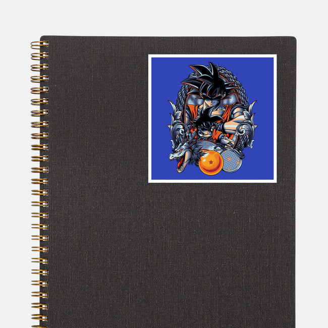 Legendary Saiyan-none glossy sticker-Badbone Collections