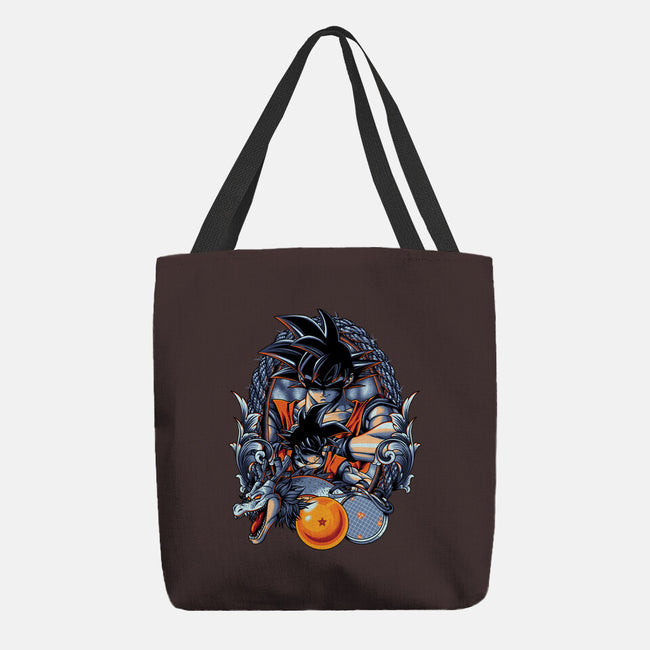 Legendary Saiyan-none basic tote bag-Badbone Collections