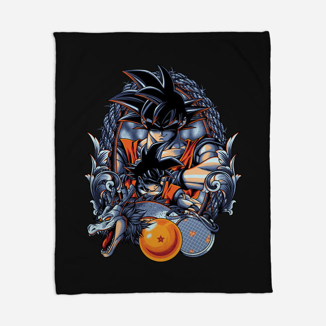 Legendary Saiyan-none fleece blanket-Badbone Collections