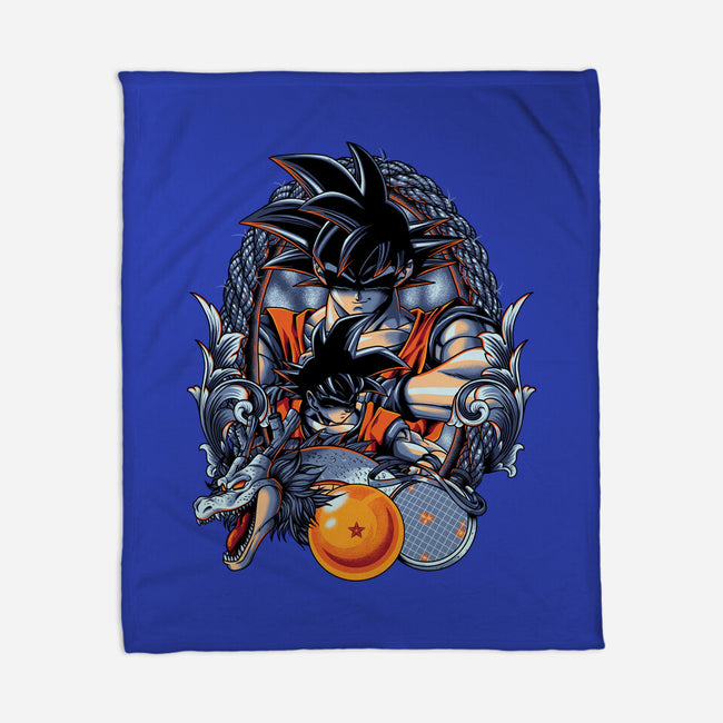 Legendary Saiyan-none fleece blanket-Badbone Collections
