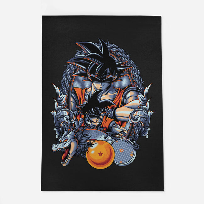 Legendary Saiyan-none outdoor rug-Badbone Collections