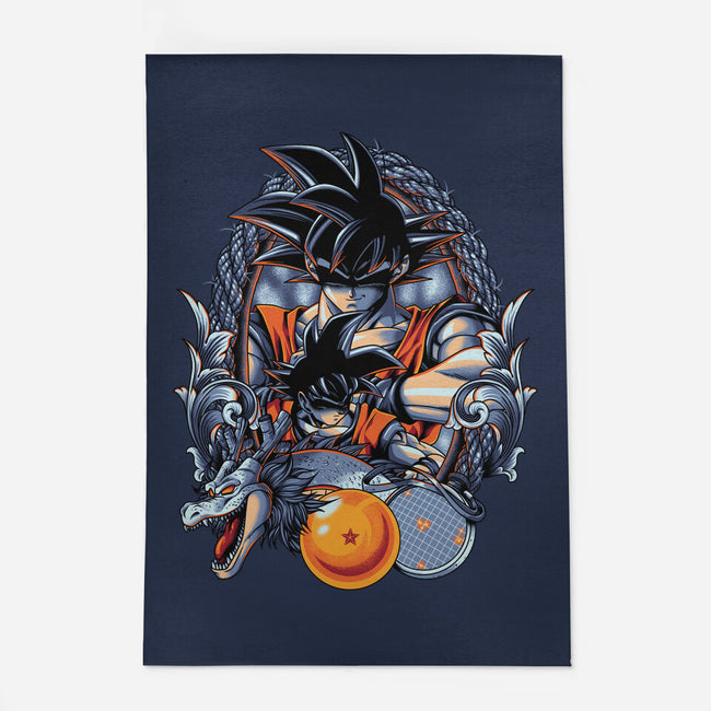 Legendary Saiyan-none outdoor rug-Badbone Collections