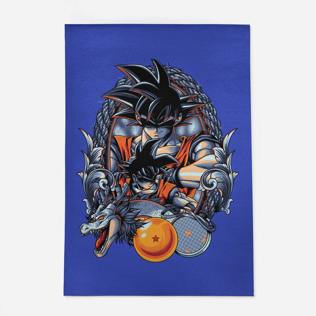 Legendary Saiyan-none outdoor rug-Badbone Collections
