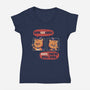 Abracatabra-womens v-neck tee-eduely