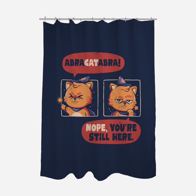 Abracatabra-none polyester shower curtain-eduely