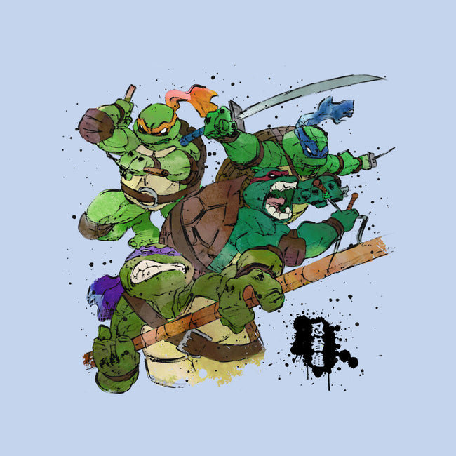 Turtle Warrior-womens basic tee-Wyn.L