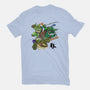 Turtle Warrior-womens basic tee-Wyn.L