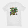 Turtle Warrior-womens fitted tee-Wyn.L