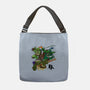 Turtle Warrior-none adjustable tote bag-Wyn.L