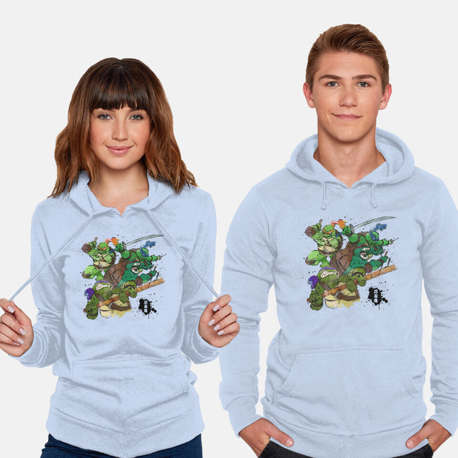 Turtle Warrior-unisex pullover sweatshirt-Wyn.L
