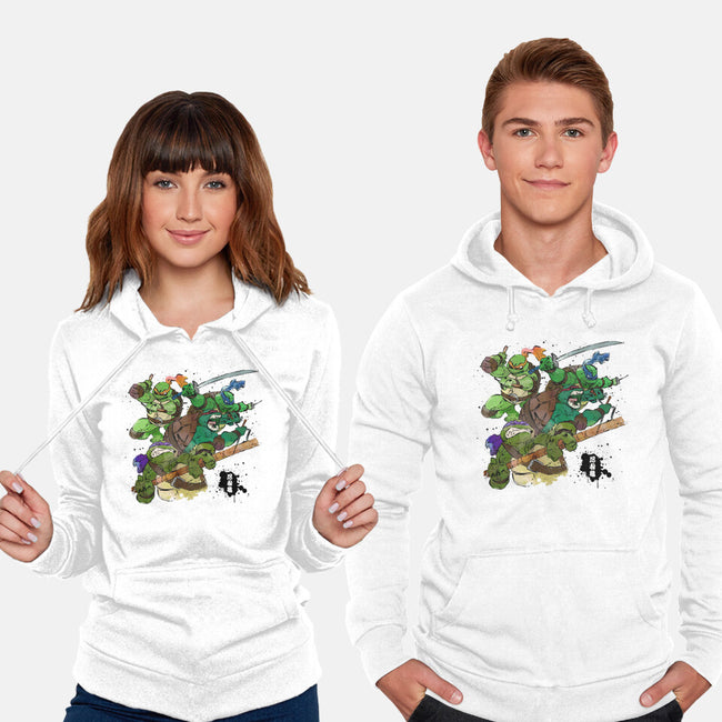 Turtle Warrior-unisex pullover sweatshirt-Wyn.L