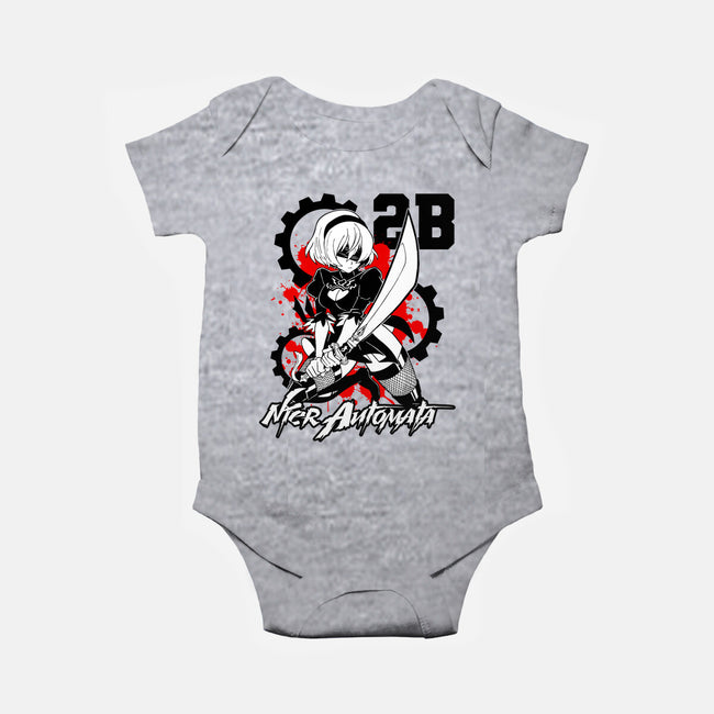 2B Automata-baby basic onesie-Faissal Thomas