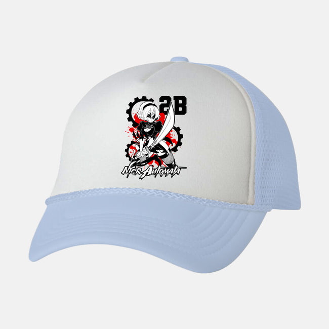 2B Automata-unisex trucker hat-Faissal Thomas