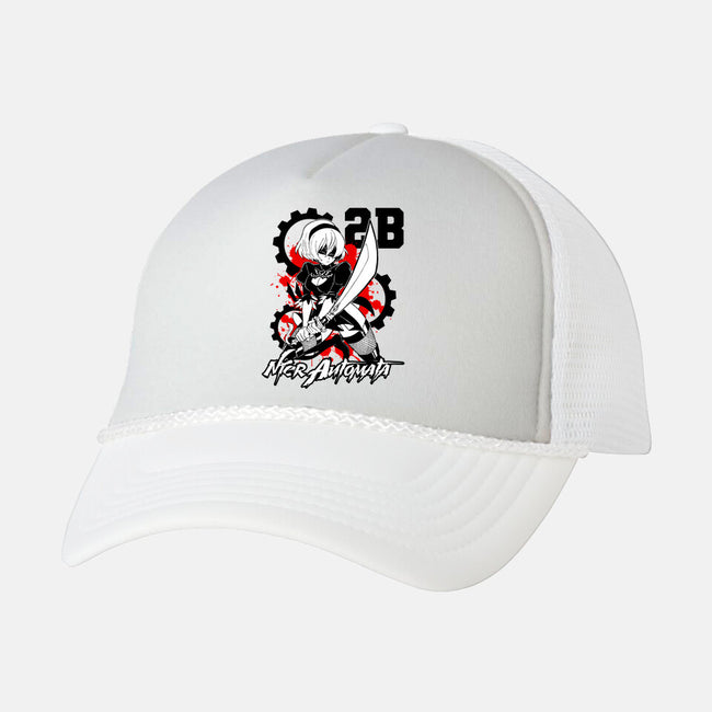 2B Automata-unisex trucker hat-Faissal Thomas