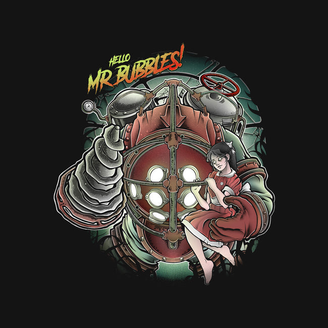 Mr. Bubbles-unisex basic tank-Fearcheck