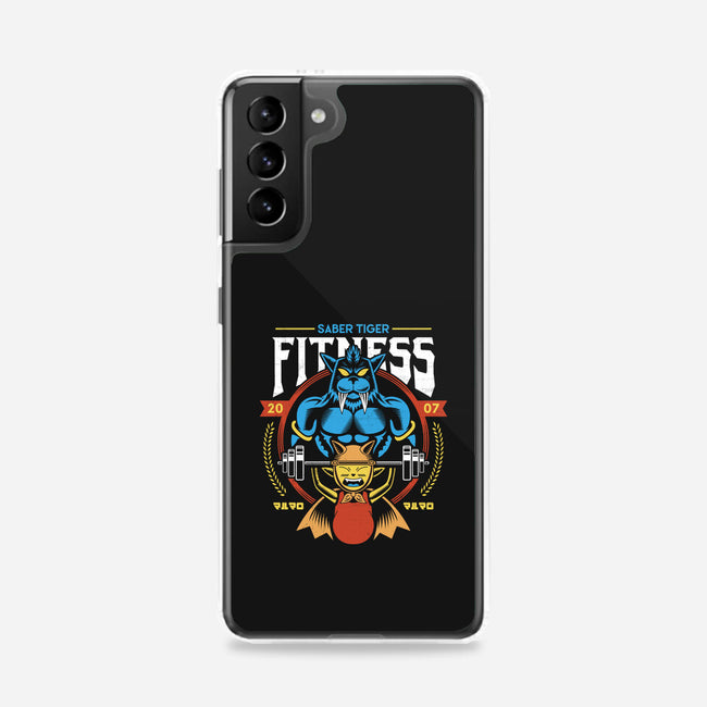 Saber Tiger Fitness-samsung snap phone case-Logozaste