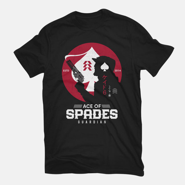 Ace Of Spades Japanese Style-womens fitted tee-Logozaste