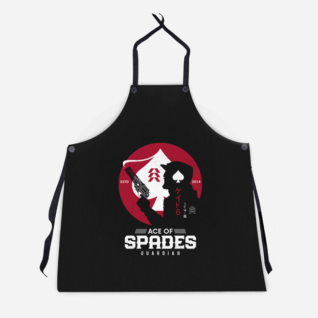 Ace Of Spades Japanese Style-unisex kitchen apron-Logozaste