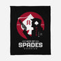 Ace Of Spades Japanese Style-none fleece blanket-Logozaste