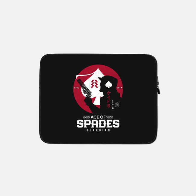 Ace Of Spades Japanese Style-none zippered laptop sleeve-Logozaste