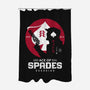 Ace Of Spades Japanese Style-none polyester shower curtain-Logozaste