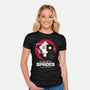 Ace Of Spades Japanese Style-womens fitted tee-Logozaste