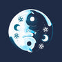 Yin Yang Moon Cats-none removable cover w insert throw pillow-Vallina84