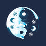 Yin Yang Moon Cats-none glossy sticker-Vallina84