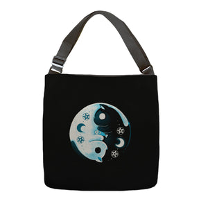 Yin Yang Moon Cats