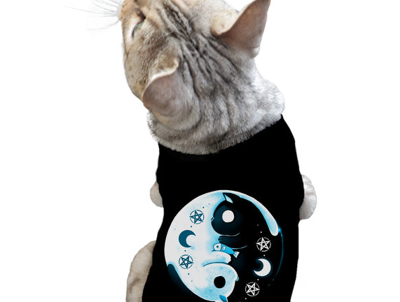 Yin Yang Moon Cats