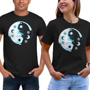 Yin Yang Moon Cats