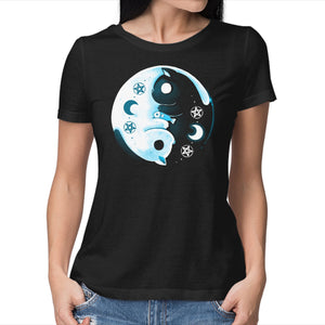Yin Yang Moon Cats