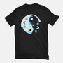 Yin Yang Moon Cats-youth basic tee-Vallina84