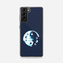 Yin Yang Moon Cats-samsung snap phone case-Vallina84