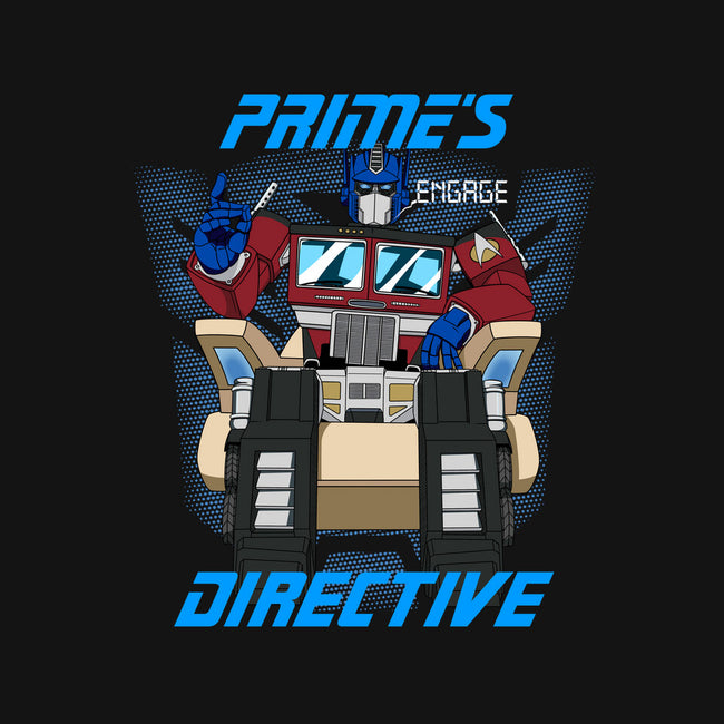 Prime's Directive-womens fitted tee-SeamusAran