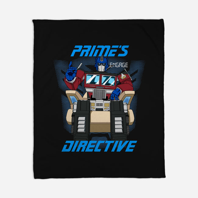 Prime's Directive-none fleece blanket-SeamusAran