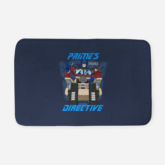 Prime's Directive-none memory foam bath mat-SeamusAran