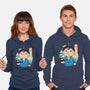 Bojji And Kage-unisex pullover sweatshirt-Alundrart
