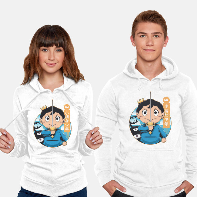 Bojji And Kage-unisex pullover sweatshirt-Alundrart