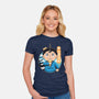 Bojji And Kage-womens fitted tee-Alundrart