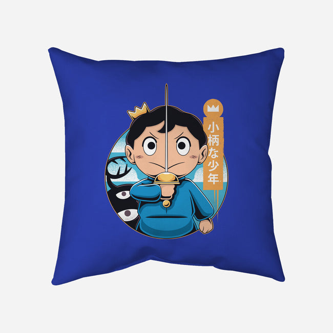 Bojji And Kage-none removable cover w insert throw pillow-Alundrart